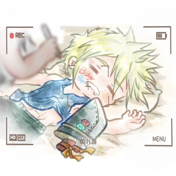 《最终幻想7》克劳德生日快乐！粉丝晒出自制贺图庆祝(图3)