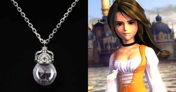 25周年纪念！《最终幻想IX》佳妮德公主吊坠项链推出(图1)