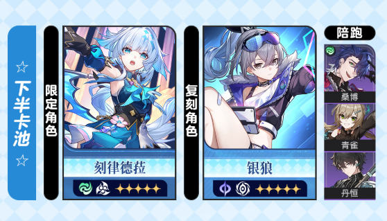 崩坏星穹铁道刻律德菈和银狼抽取建议