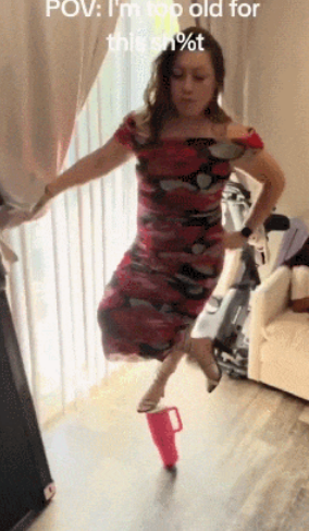 假擦边真绝活，风靡外网的“麻辣鸡蹲”挑战给我看麻了(图15)