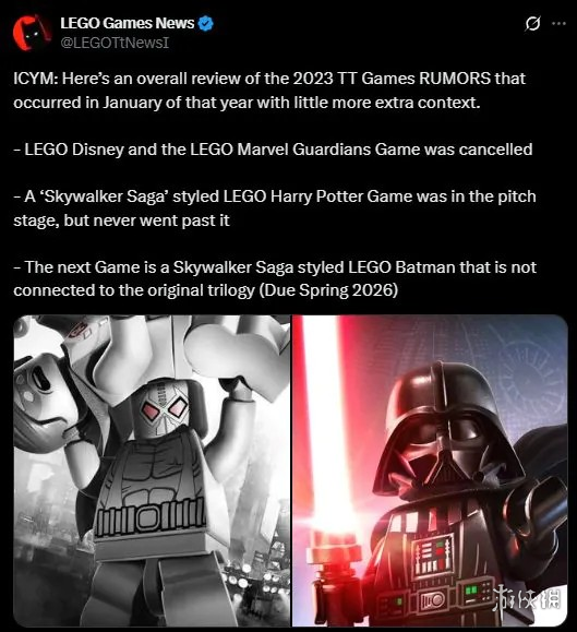 曝新《乐高蝙蝠侠》计划26年春发售 或改编自22年电影(图1)