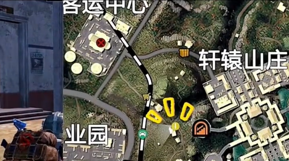 和平精英烽火荣都金库位置分享2