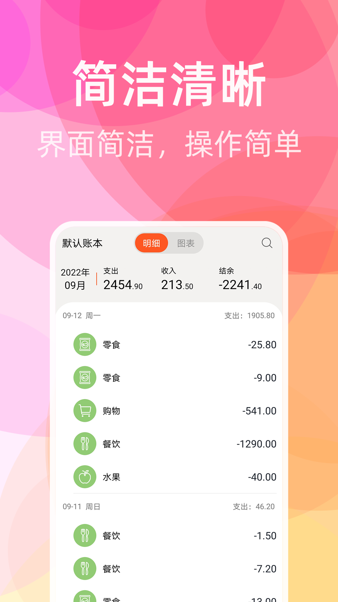 
橙子记账app
