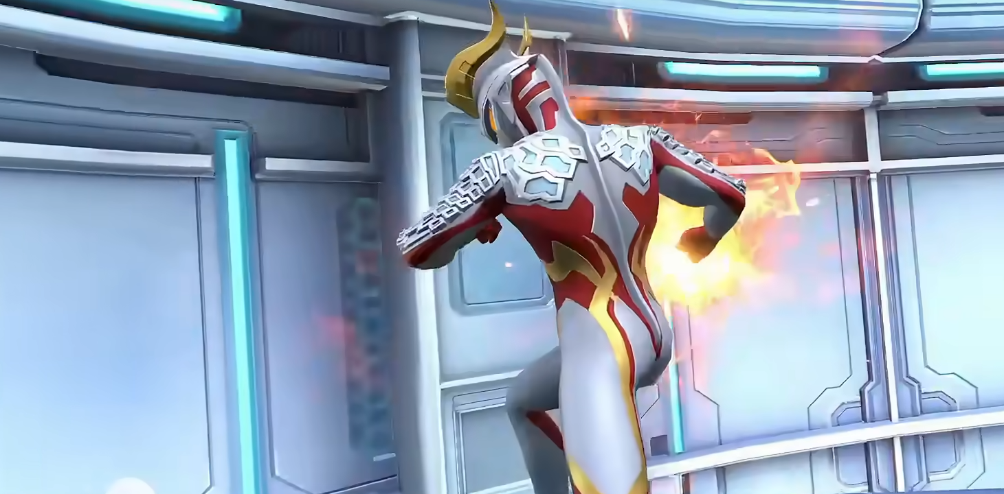 《奥特曼：超时空英雄》赛罗奥特曼强壮日冕型介绍(图4)