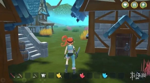 抱大孙子了！NS现山寨版《幻兽帕鲁》玩法高度相似！(图2)