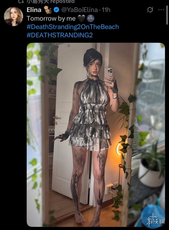 Coser获小岛秀夫转发超兴奋！直言:他看见了我的脚趾!(图3)