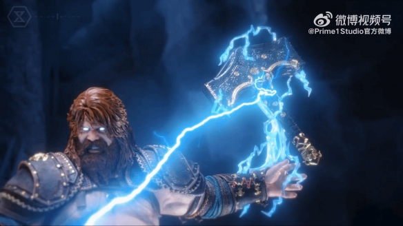 《战神5》雷神索尔1/3雕像公布：身材魁梧超霸气！(图4)