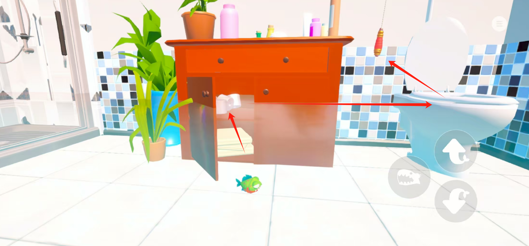 《我是小鱼儿》食人鱼第一关通关指南