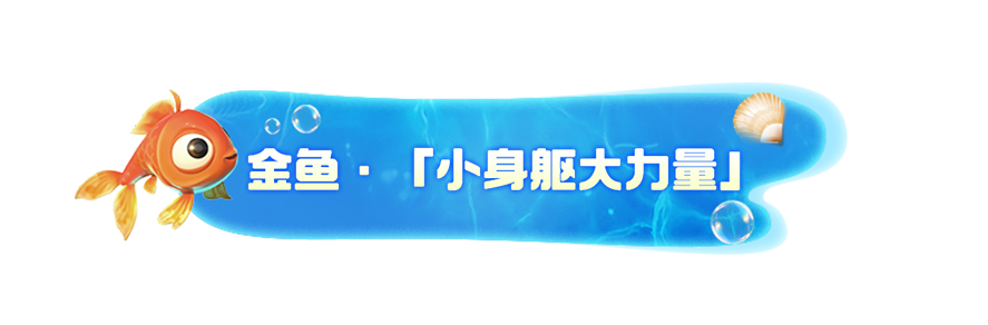 《我是小鱼儿》四大鱼类一览