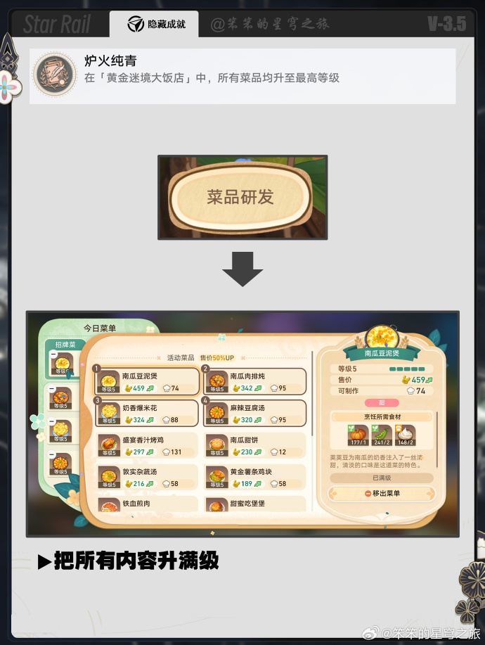 崩坏星穹铁道黄金迷境大饭店成就怎么完成 崩铁黄金迷境大饭店成就攻略(图4)