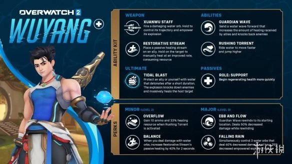 《守望先锋2》中国英雄无漾技能正式公布 能奶能辅助(图2)