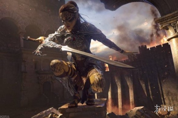 俄妹COS《合金装备5》静静：金色皮肤实太还原了！(图5)