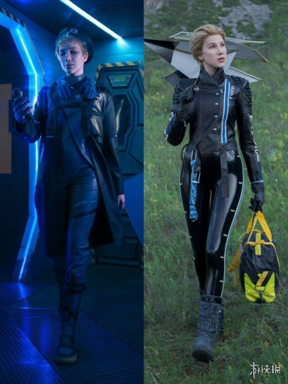 俄妹COS《合金装备5》静静：金色皮肤实太还原了！(图4)