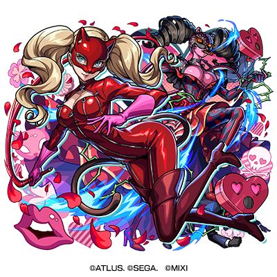 《女神异闻录5 皇家版》与《怪物弹珠》日本版合作活动(图4)