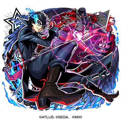 《女神异闻录5 皇家版》与《怪物弹珠》日本版合作活动(图2)