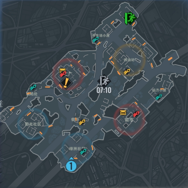 《代号：撤离》野外纸箱点位图鉴(图2)