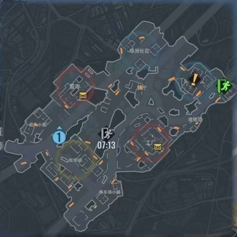 《代号：撤离》野外纸箱点位图鉴(图3)