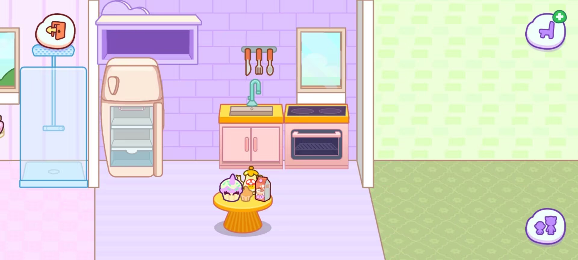 《汤姆猫小镇》安吉拉公寓装修方案