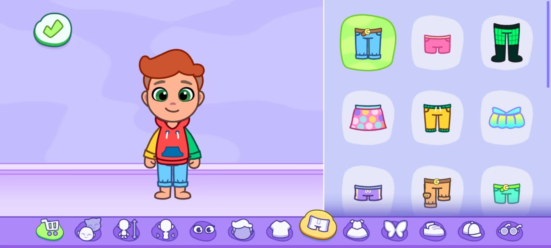 《汤姆猫小镇》角色创建系统解析