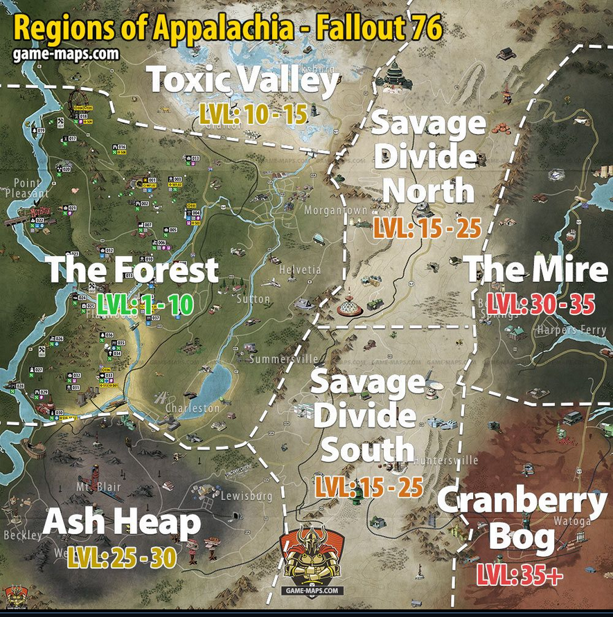 《辐射76》全藏宝图宝藏位置介绍