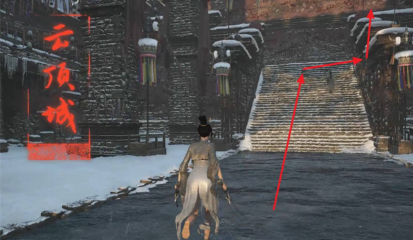 明末渊虚之羽云顶城商人位置分享2