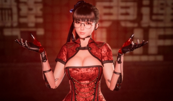 《剑星》牡丹深V优化版MOD：物理晃动+多配色方案(图1)