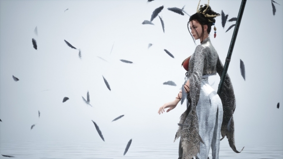 《明末：渊虚之羽》女主性感美图：身姿妖娆丰满诱人！(图7)