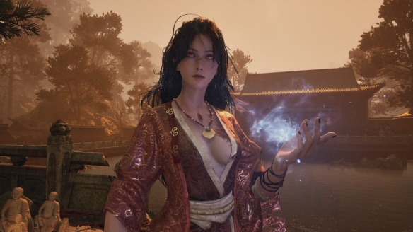 《明末：渊虚之羽》女主性感美图：身姿妖娆丰满诱人！(图1)