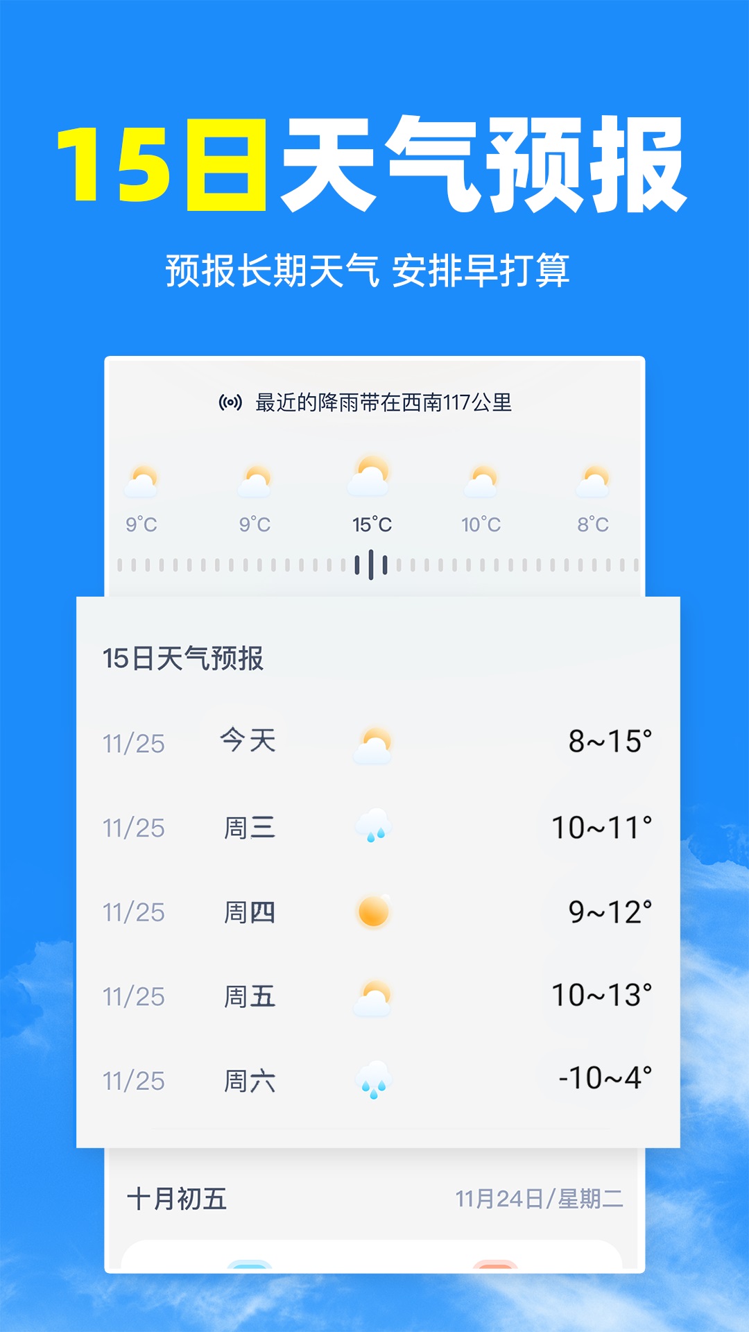 
天气准预报