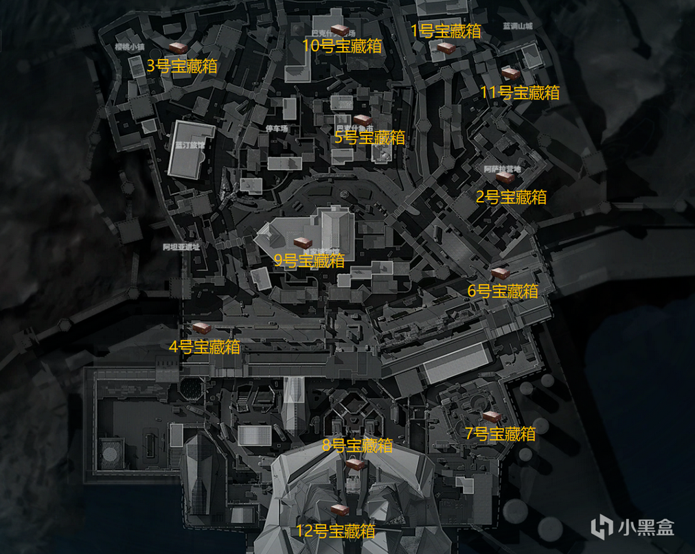 《三角洲行动》巴克什全宝藏箱位置介绍