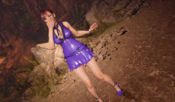 从米德加到未来都市！《剑星》蒂法MOD神还原标志性深V礼服(图3)