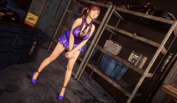 从米德加到未来都市！《剑星》蒂法MOD神还原标志性深V礼服(图5)