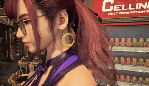 从米德加到未来都市！《剑星》蒂法MOD神还原标志性深V礼服(图7)