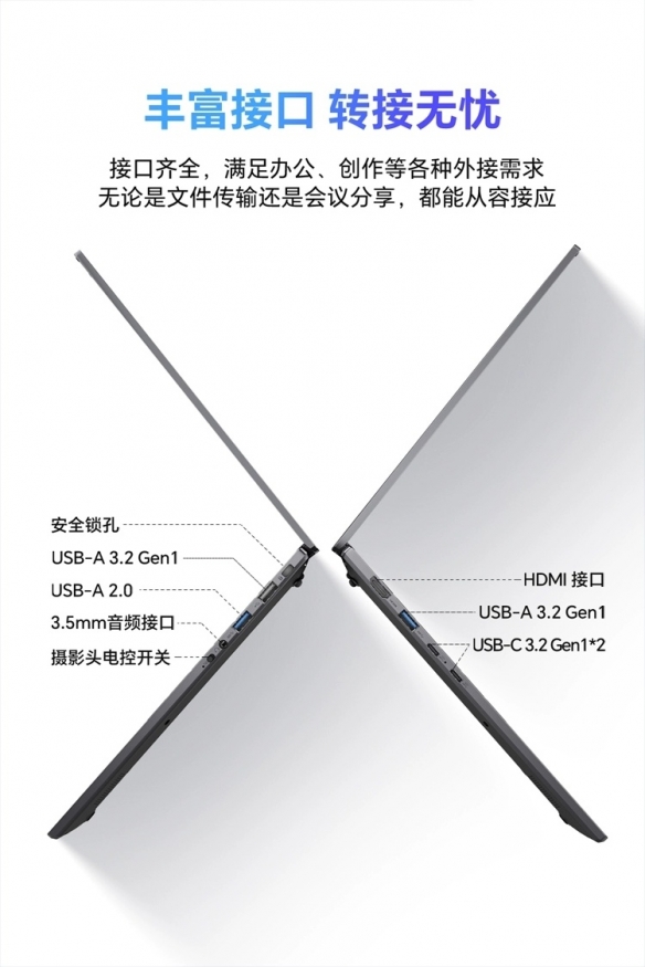 雷神aibook 14 Air 1KG超轻(图3)