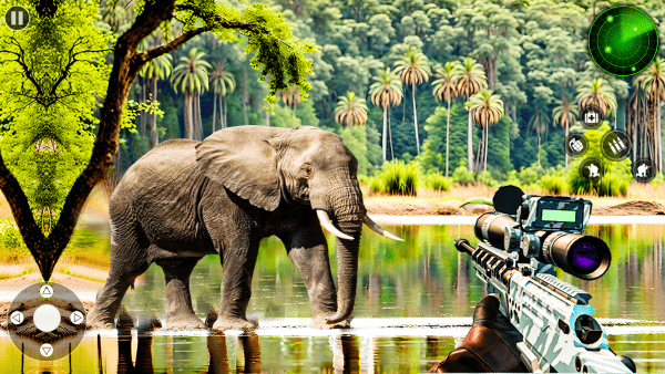 野生动物射击游戏3D