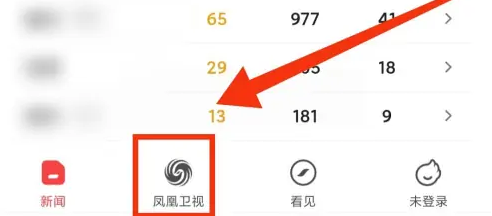 凤凰新闻进入凤凰卫视资讯台教程