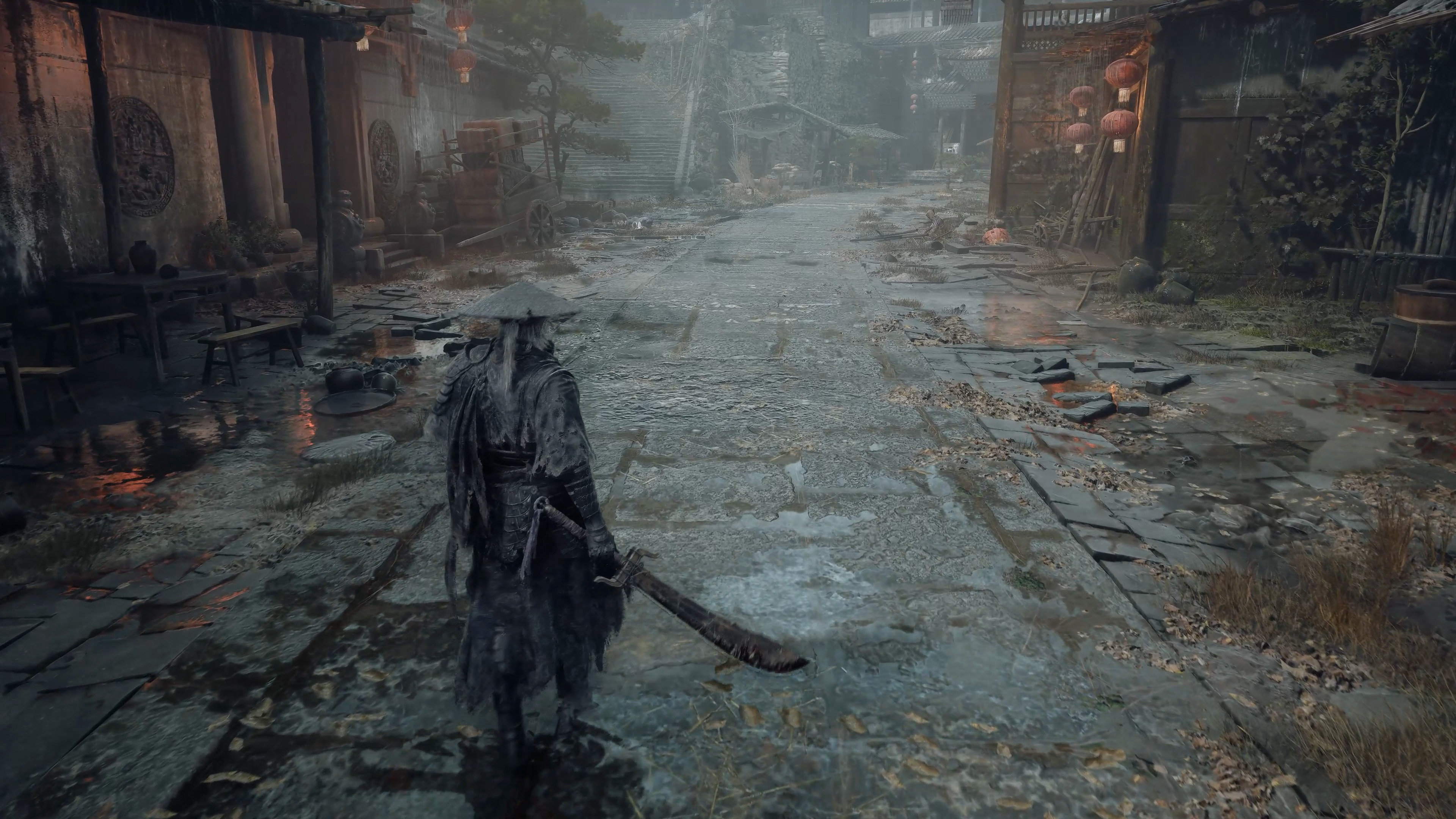 《影之刃零》RTX光追演示，重塑经典庞镇场景