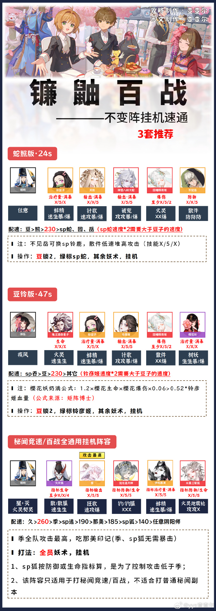 阴阳师镰鼬百战攻略 阴阳师镰鼬百战阵容推荐2025(图2)