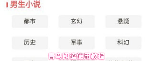 青鸟阅读使用教程