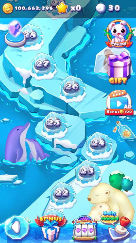 
冰雪消消乐 红包版