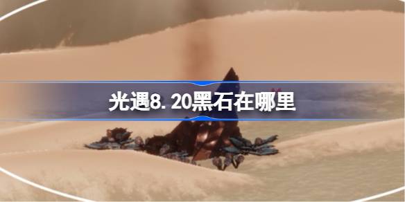 光遇8.20黑石在哪里 光遇8月20日黑石位置攻略(图1)