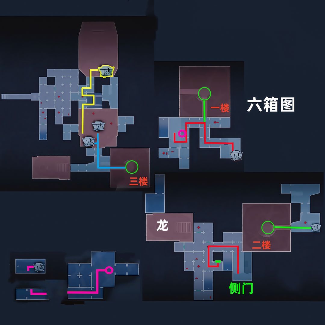 超自然行动组昆仑秘境极限侧门在【上】全地图小抄
