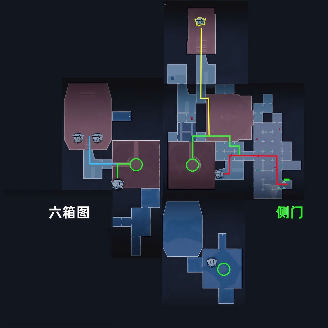 超自然行动组昆仑秘境极限侧门在【上】全地图小抄