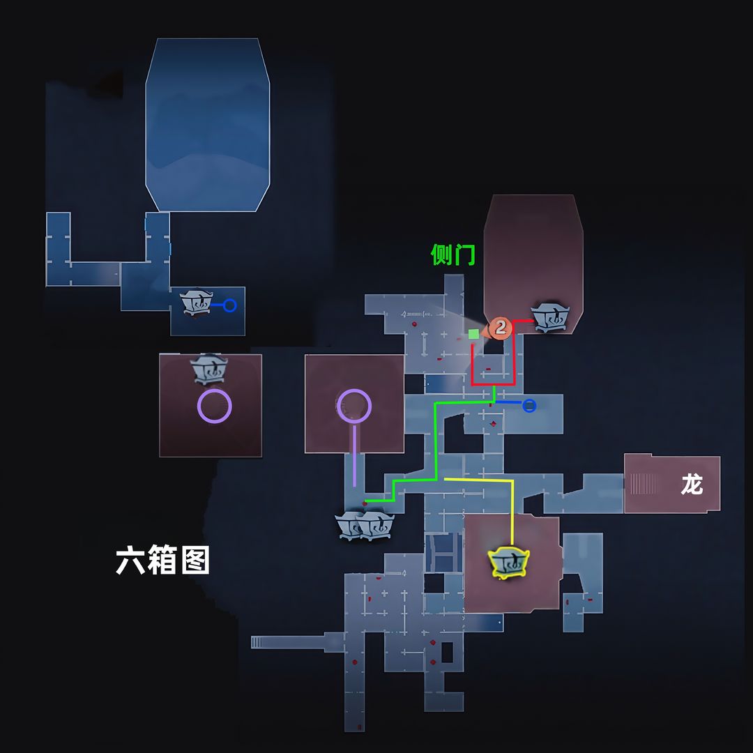 超自然行动组昆仑秘境极限侧门在【上】全地图小抄