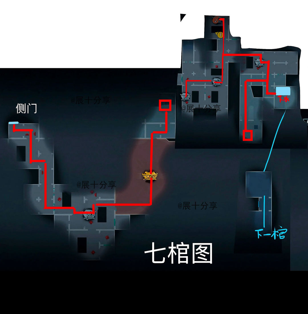 超自然行动组昆仑秘境极限侧门在【上】全地图小抄