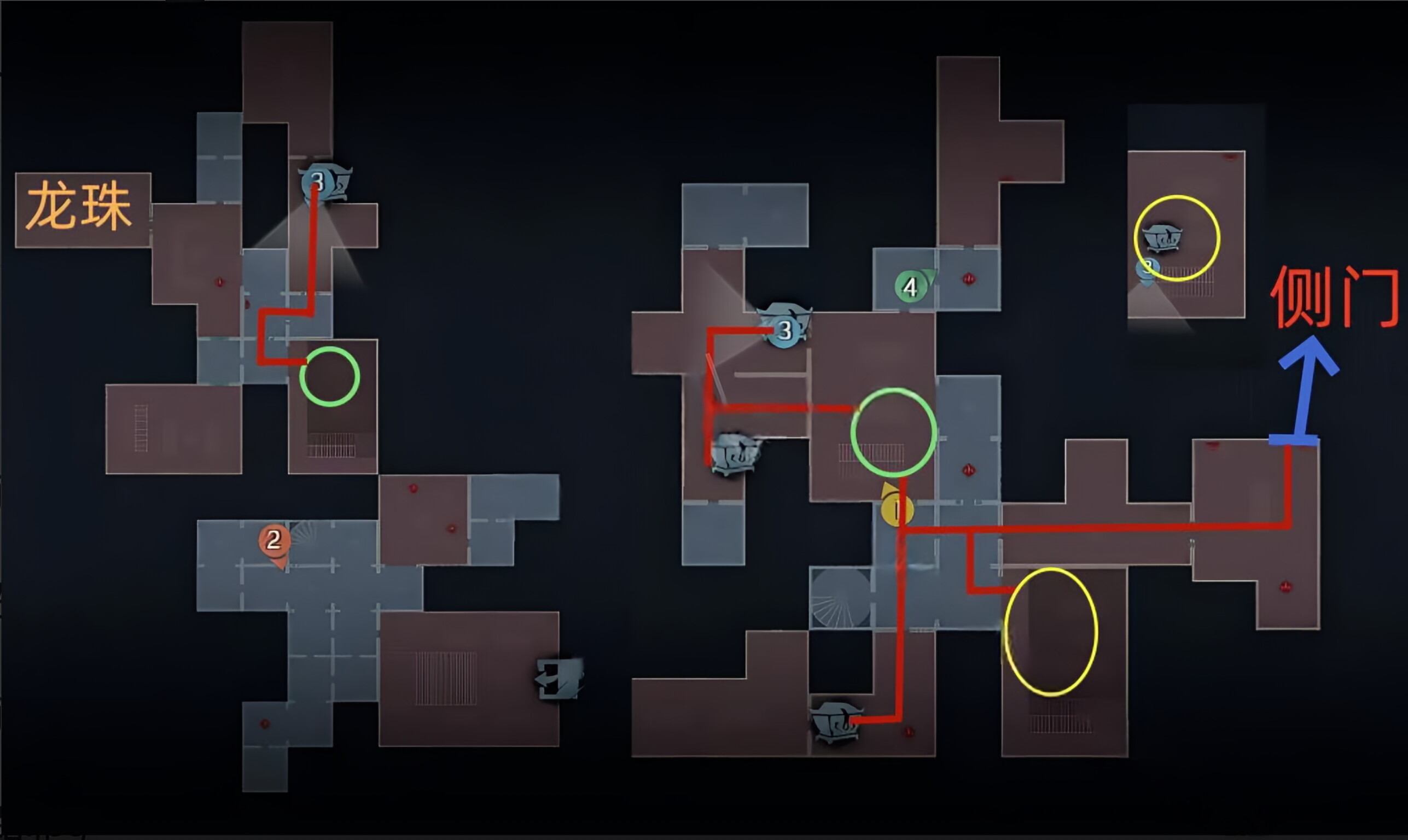 超自然行动组精绝古城困难┓型全地图小抄
