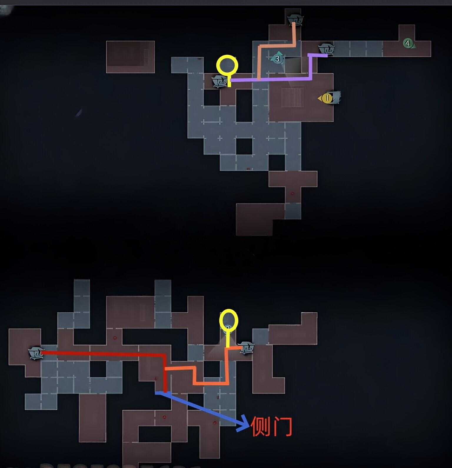 超自然行动组精绝古城困难┓型全地图小抄