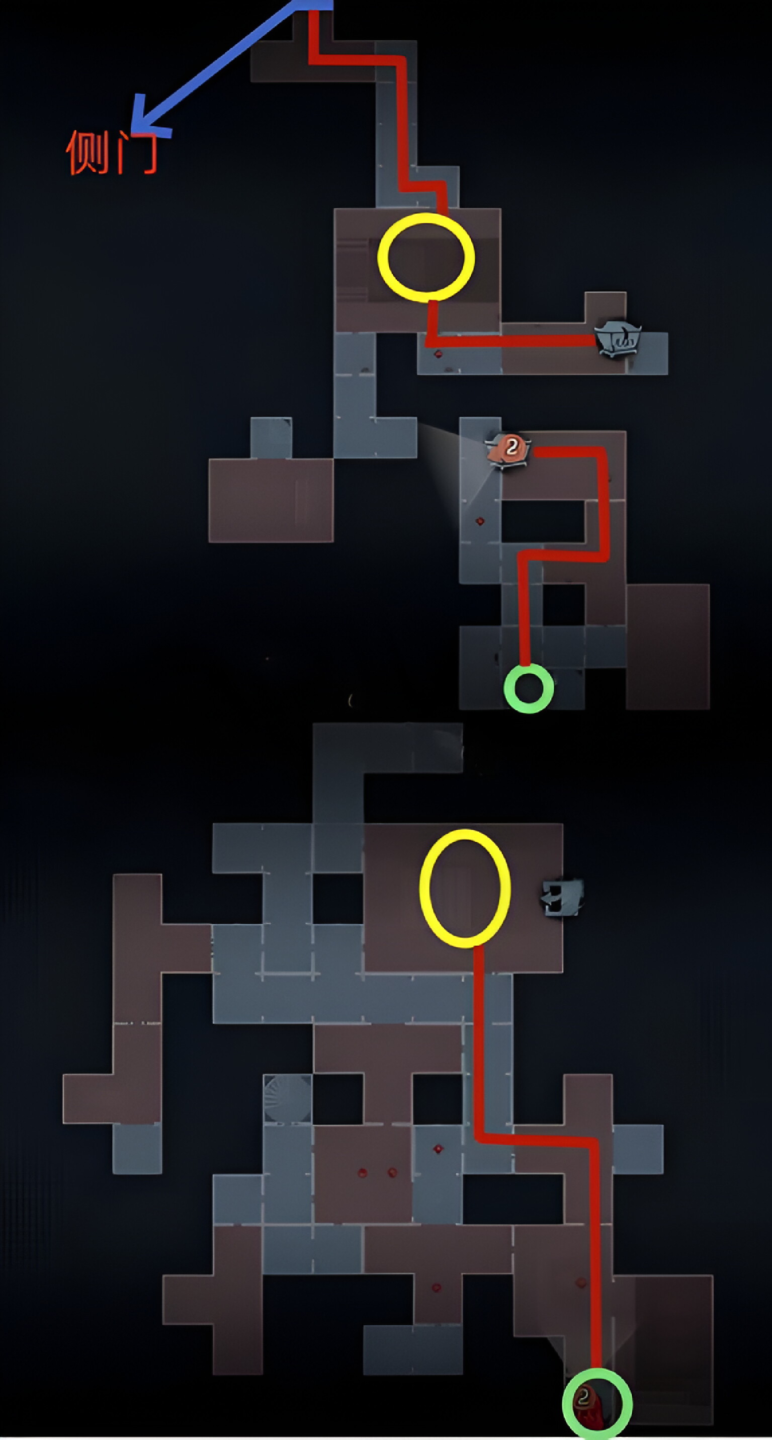 超自然行动组精绝古城困难┻型地图小抄