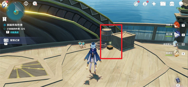 《原神》谛踪匿行第四关炸弹位置分布