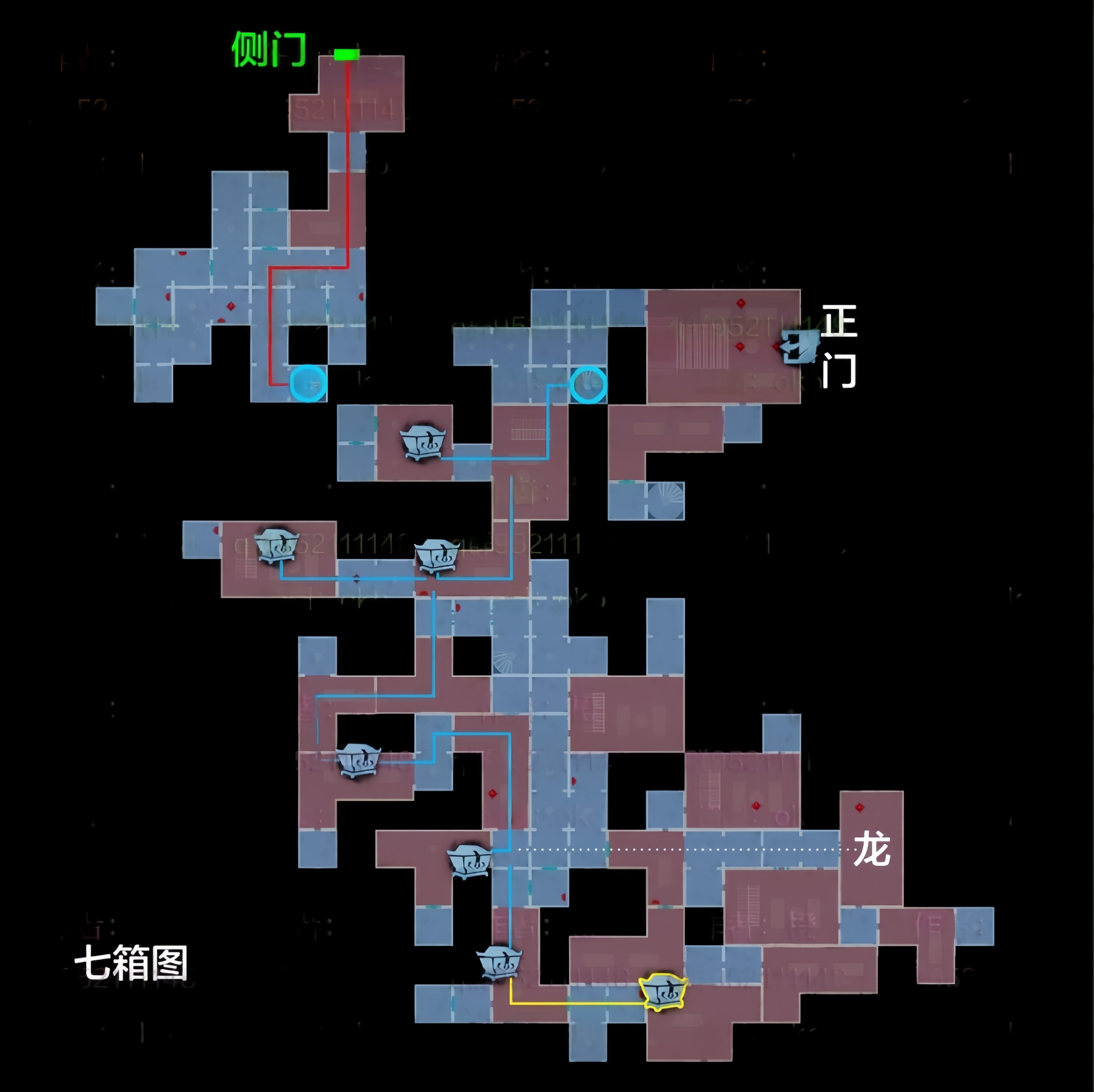 超自然行动组精绝古城极限┛型全地图小抄